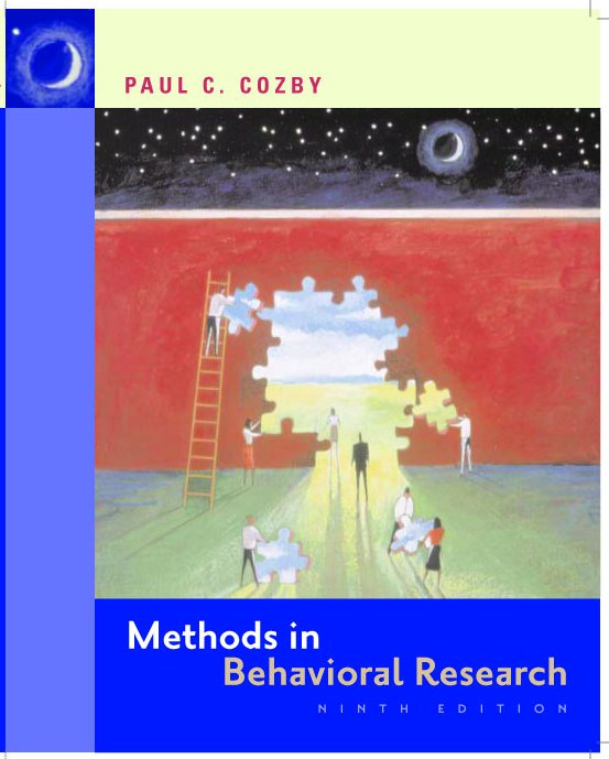 List of psychological research methods.